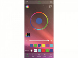 Kit Banda LED Smart, RGB, 5m, Interior, 60 LEDuri/m, Control Muzical, Controller+Alimentare [2]- savelectro.ro