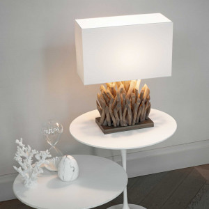 Lampa de birou Snell 201382, cu intrerupator, 1xE27, alba+naturala, IP20, Ideal Lux [2]- savelectro.ro