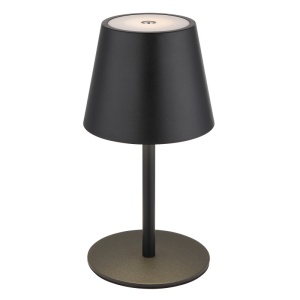 Lampa de masa LED exterior Vannie I 3W, reincarcabila USB-C, IP54, 200 lm, lumina calda/neutra/rece, neagra mat, Globo Lighting [14]- savelectro.ro
