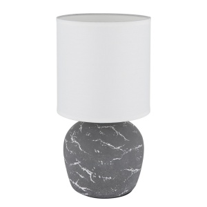 Lampa de masa Marble 1xE14, IP20, gri, Globo Lighting