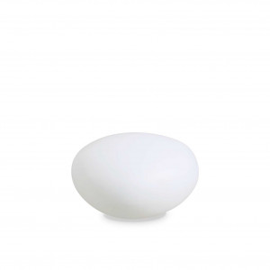Corpuri de iluminat exterior, Lampa pentru exterior SASSO, alb, opal, 1 bec, dulie E27, 161761, Ideal Lux - savelectro.ro