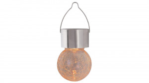 Lampa solara Yola LED, metal, sticla, crom satin, 1 lm, 7850, Rabalux [4]- savelectro.ro