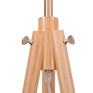 Lampadar Calvin Z177-FL-01-BR, cu intrerupator, 1xE27, bej, IP20, Maytoni [3]- savelectro.ro