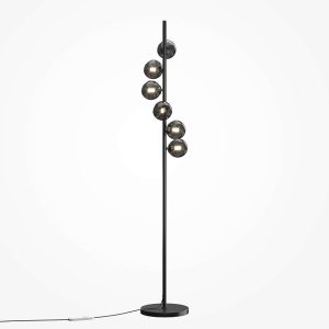 Lampadare, Lampadar Dallas 6xG9, IP20, dimabil, negru, Maytoni - savelectro.ro