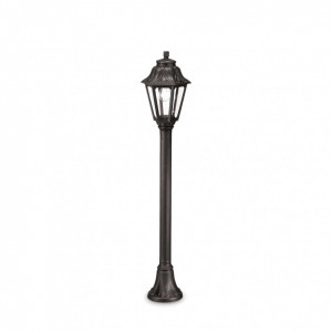 Corpuri de iluminat, Lampadar de exterior ANNA PT1, negru, 1 bec, dulie E27, 101514, Ideal Lux - savelectro.ro
