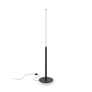 Lampadar LED Ray Z012FL-L18B3K, cu intrerupator, 18W, 2100lm, lumina calda, IP20, negru, Maytoni [3]- savelectro.ro