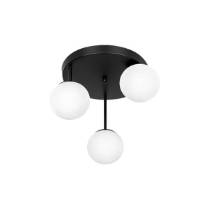 Lustra Bali 3xE27, rotunda, IP20, neagra, Masterled [2]- savelectro.ro