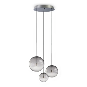 Lustre, Lustra Equinoxe 3xG4, Ø420mm, IP20, fumurie, Ideal Lux - savelectro.ro