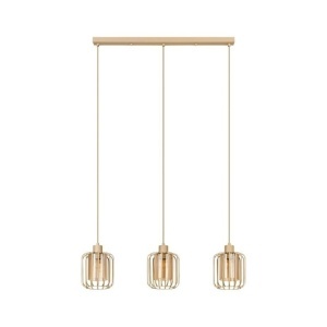 Lustre, Lustra Gridora, 3xE27, IP20, bej, Klausen - savelectro.ro