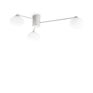 Lustre, Lustra Hermes 3xG9, Ø900mm, IP20, alba, Ideal Lux - savelectro.ro