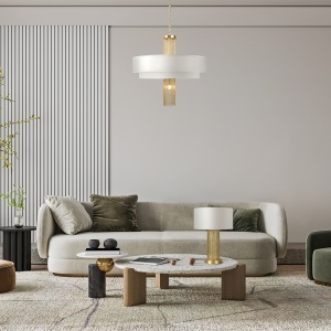 Corpuri de iluminat, Lustra Impressive MOD151PL-05G, 5xE14, aurie+alba, IP20, Maytoni - savelectro.ro