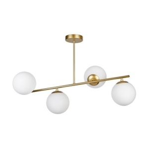 Lustre, Lustra interior Nuray, 4xE27, aurie, Klausen - savelectro.ro