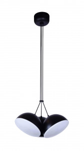 Lustra LED Crowd KL143000, 60W, 3000lm, lumina neutra, IP20, neagra+alba, Klausen [1]- savelectro.ro