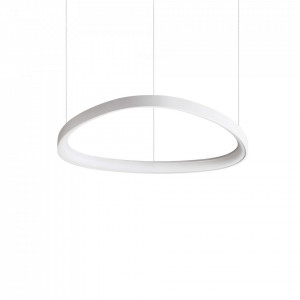 Lustre LED, Lustra LED Gemini 247250, 48W, 4950lm, lumina calda, IP20, alba, Ideal Lux - savelectro.ro