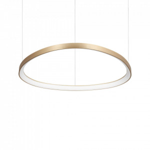 Lustre LED, Lustra LED Gemini 269849, 60W, 6200lm, lumina calda, IP20, aurie, Ideal Lux - savelectro.ro