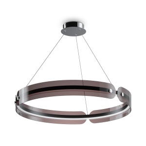Lustra LED Interstellar MOD309PL-L40GR4K, 40W, 750lm, lumina neutra, IP20, gri, Maytoni [3]- savelectro.ro