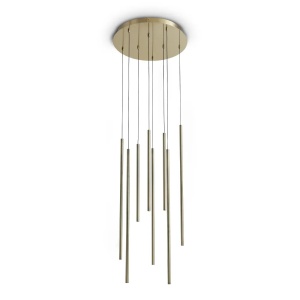 Lustra LED Look Drop D16 H700, 16W, 1150lm, lumina calda (3000 K), IP20, alama, Ideal Lux