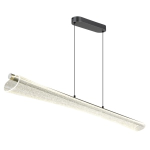 Lustre LED, Lustra LED Malinda 36W, 1620 lm, lumina calda/neutra/rece, 121 cm, IP20, nichel mat, Globo Lighting - savelectro.ro