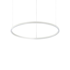 Lustre LED, Lustra LED Oracle Slim rotunda D070, 40W, 2370lm, lumina calda (3000 K), IP20, alba, Ideal Lux - savelectro.ro