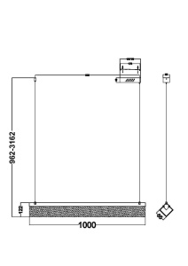 Lustra LED Petra MOD250PL-L36BSK, 35W, 2400lm, lumina calda, IP20, arama, Maytoni [4]- savelectro.ro