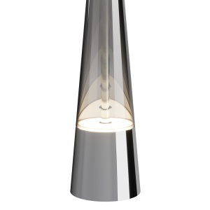 Lustra LED Sintesi P090PL-L12CH3K, 12W, 600lm, lumina calda, IP20, crom, Maytoni [3]- savelectro.ro