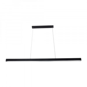 Lustra LED suspendata 30W, 1200mm, 3000lm, lumina calda+neutra+rece, IP20, neagra, Lina [3]- savelectro.ro
