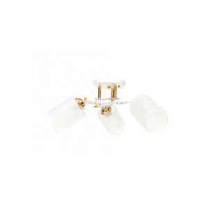 Lustre, Lustra Poppy LY-3124, 3xE27, aurie+alba, IP20, Klausen - savelectro.ro