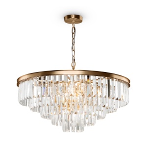 Lustre, Lustra Revero MOD085PL-12BS, 12xE14, arama+transparenta, IP20, Maytoni - savelectro.ro