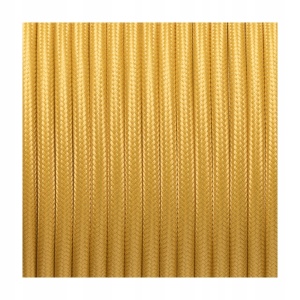 Pachet 2m Cablu Textil Auriu 2x0,75