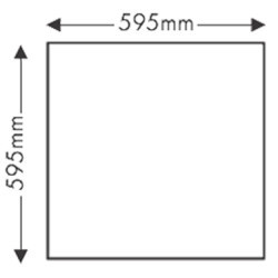 Panou LED incastrat BR-BP15-56610, 595x595 mm, 48W, 4000lm, lumina neutra, alb, IP20, Braytron [4]- savelectro.ro