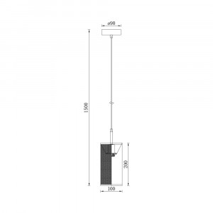 Pendul Braytron BR-BV03-00020, 1xE14, negru [4]- savelectro.ro