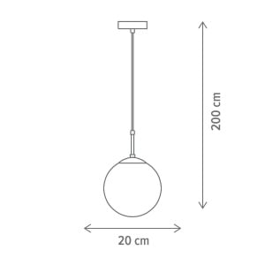 Pendul Cosmic SP1 B, E27, negru, Klausen [2]- savelectro.ro