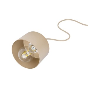 Pendul Elza 1xE27, IP20, bej, Masterled [2]- savelectro.ro