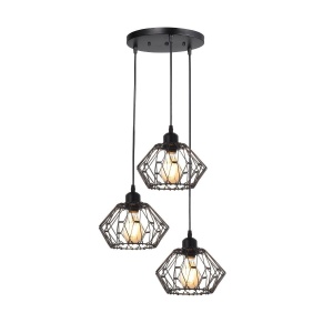 Pendul Formos SP3 R DC, 3xE27, crom, Klausen [2]- savelectro.ro