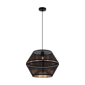 Pendule, Pendul Freya, 1xE27, negru-auriu, IP20, Klausen - savelectro.ro