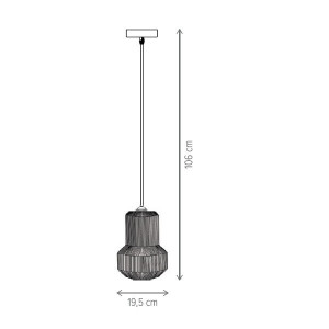 Pendul Jerome KL111090, 1xE27, verde, IP20, Klausen [3]- savelectro.ro