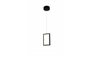 Pendul LED 4W, Optonica, 320lm, Lumina Calda (3000K), Negru Nisipos [1]- savelectro.ro