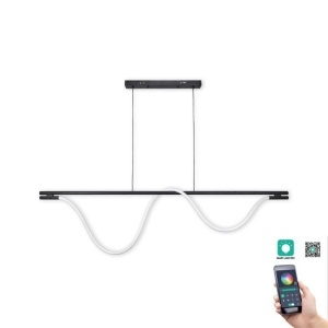 Pendule, Pendul LED Fiora, 32W, lumina calda/neutra/rece, alb, Klausen - savelectro.ro