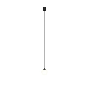 Pendule, Pendul LED Luna P039PL-5W4K-10-B, 5W, 330lm, lumina neutra, IP20, negru+alb, Maytoni - savelectro.ro