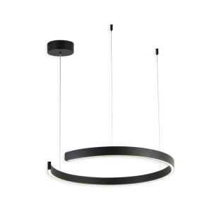 Pendule, Pendul LED Theia, 40W, lumina neutra (4000 K), negru, Klausen - savelectro.ro
