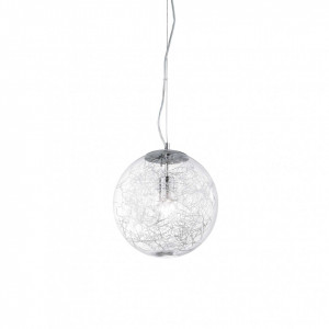 Pendule, Pendul Mapa Max 045122, 1xE27, transparent, IP20, Ideal Lux - savelectro.ro