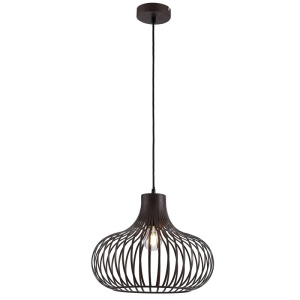 Pendule, Pendul Mateo, 1xE27, Ø400 mm, IP20, ruginiu, Globo Lighting - savelectro.ro