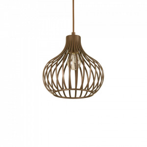 Pendul Onion 205281, 1xE27, maro, IP20, Ideal Lux [1]- savelectro.ro
