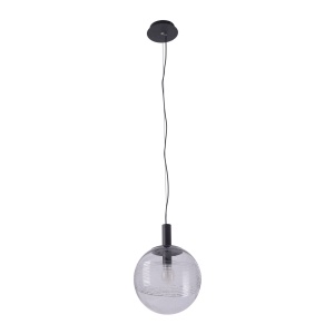 Pendul Perlas P061PL-01GR, 1xE27, negru+transparent, IP20, Maytoni [3]- savelectro.ro