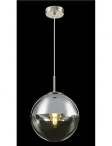 Pendul Varus 15852, 1xE27, nichel mat+transparent, IP20, Globo [5]- savelectro.ro