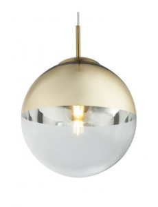 Pendul Varus 15856, 1xE27, auriu mat+transparent, IP20, Globo [4]- savelectro.ro