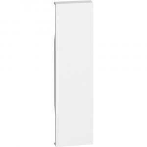 Placa tasta falsa, 1 modul, alba, Bticino Living Now