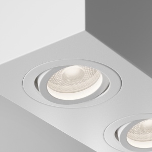 Plafoniera Atom C017CL-02W, 2xGU10, alba, IP20, Maytoni [2]- savelectro.ro