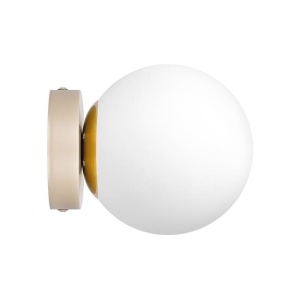 Plafoniera Bali 1xE27, IP20, bej+aurie, Masterled [2]- savelectro.ro