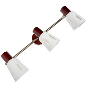 Plafoniere, Plafoniera Damon LY-1019, 3xE14, metal si sticla, design modern, IP20 - savelectro.ro